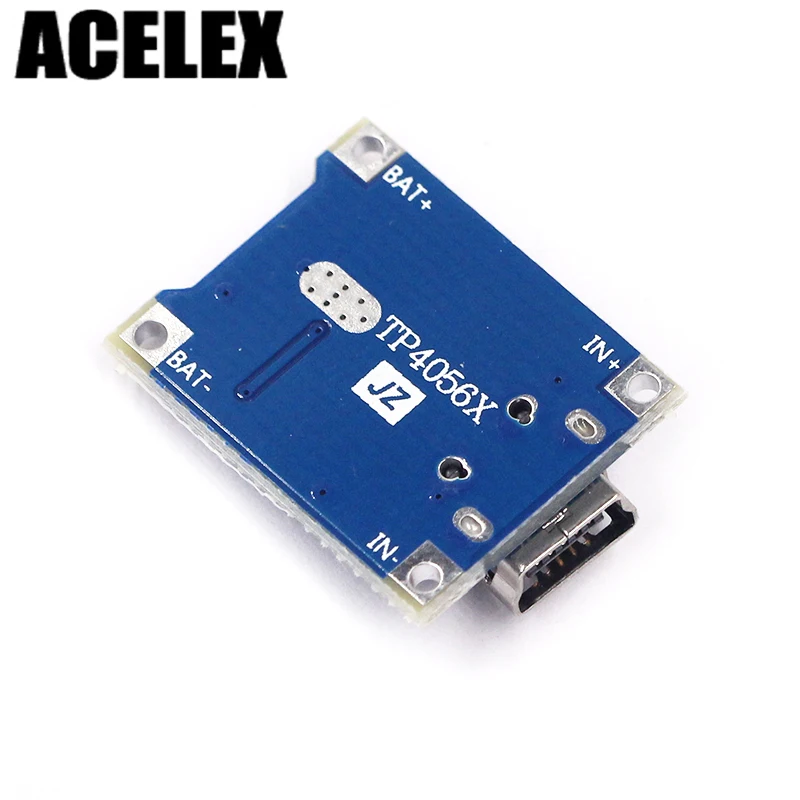 5V 1A 18650 TP4056X Lithium Battery Charger Module Charging Board With Protection Dual Functions Li-ion | Электроника