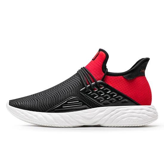 M-Black Red ONEMIX кроссовки женские беговые кроссовки мужские кроссовки дышащие баскетбольные женские кроссовки модная обувь уличные кроссовки для женщин - Цвет: M-Black Red