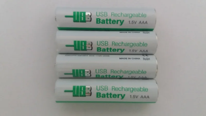 Аккумулятор литиевый титанат 10000 4 шт. LTO 1 5 в AAA USB|rechargeable battery|battery 10440battery rechargeable |