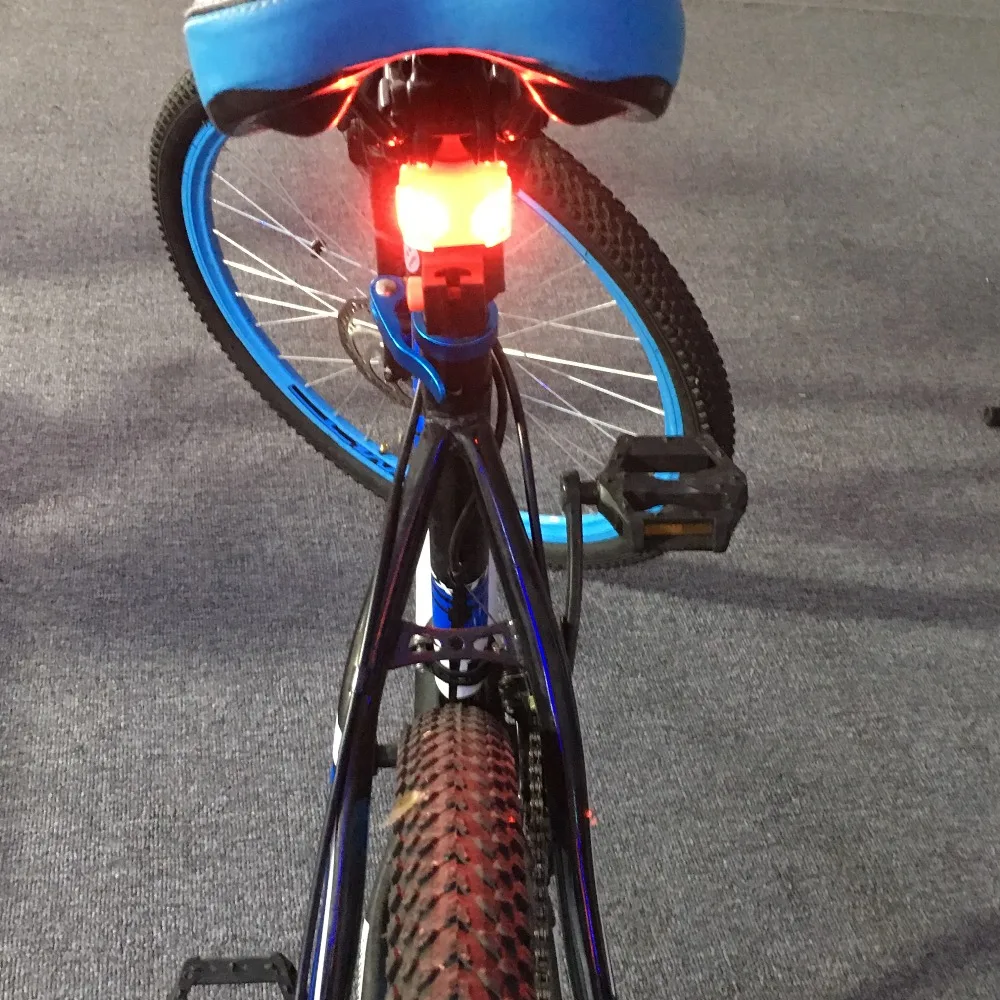 1 шт. светодиодный велосипедный задний фонарь|spoke light|handlebar lightbicycle light |