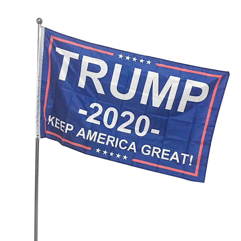 1 предмет Новинка с изображением Дональда Дака флаг &quotТрамп&quot держать America Great 2020