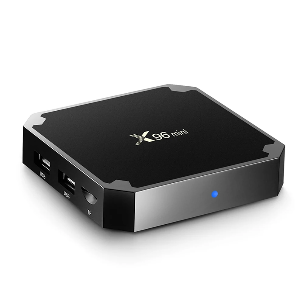 2018 Новый Смарт ТВ коробка X96 Мини Android 7 1 2 Гб 16 Amlogic S905W четырехъядерный 4 ГГц WiFi