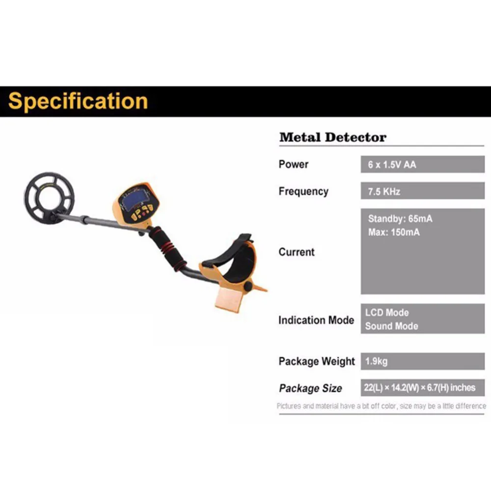 Металлоискатель Gold Digger Treasure Hunt Ground Search металлоискатель Nugget Finder Detector MD3010II |