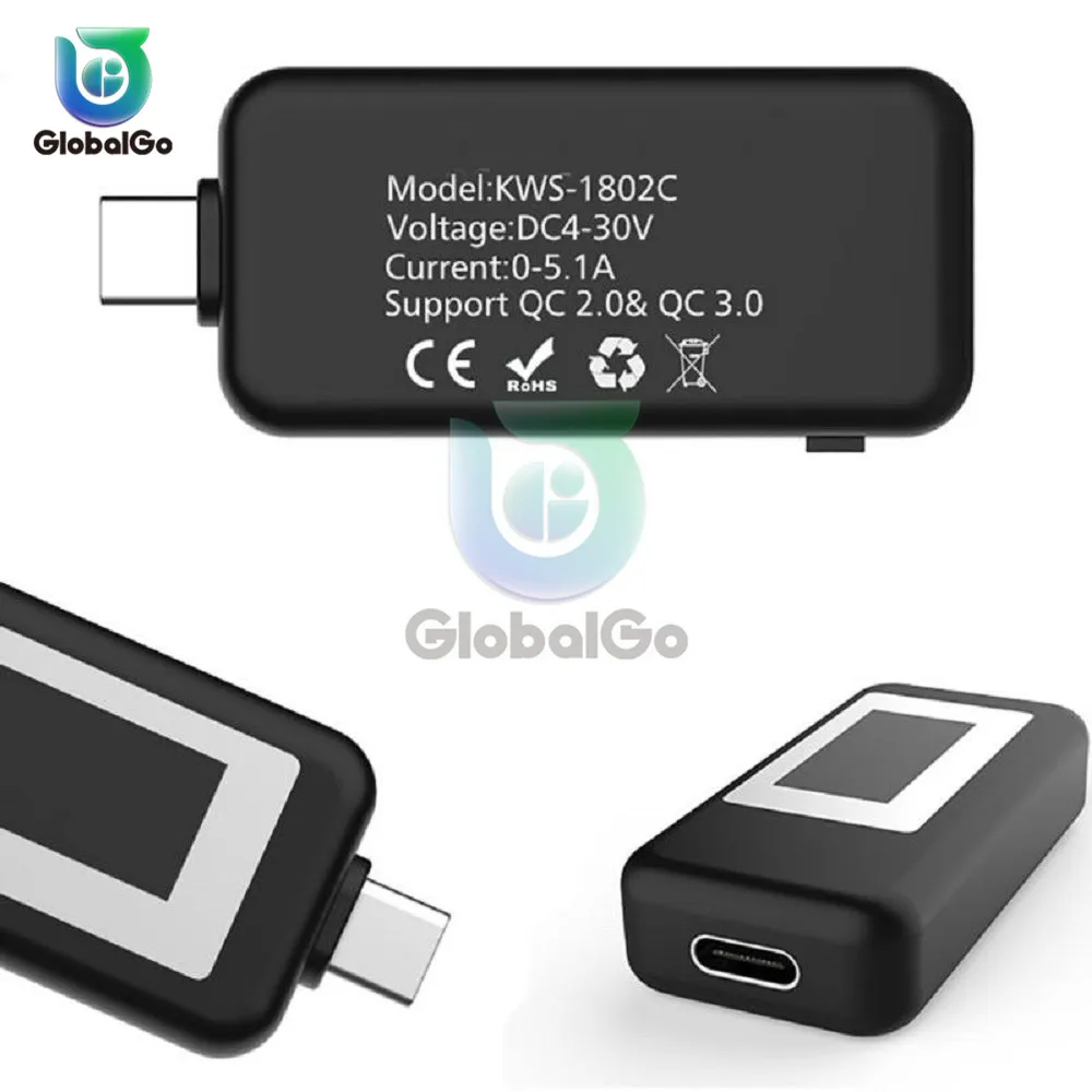 USB тестер многофункциональный цифровой вольтметр постоянного тока с ЖК дисплеем