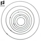 10 шт., круглые железные кольца BASEHOME, 100-400 мм, большие размеры