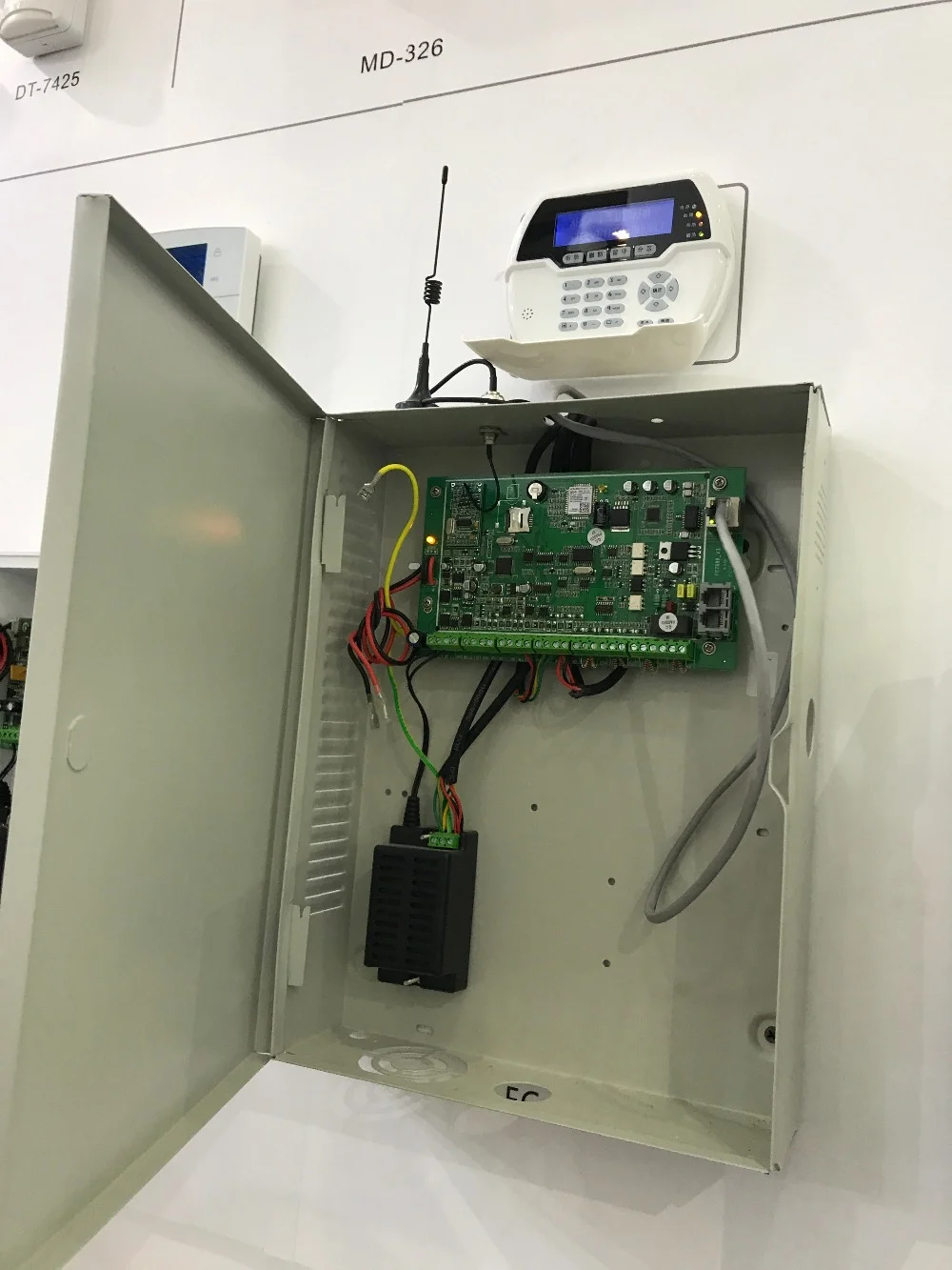 DIY FC 7688 Plus промышленная Проводная система сигнализации TCP/IP GSM PSTN с поддержкой WebIE и