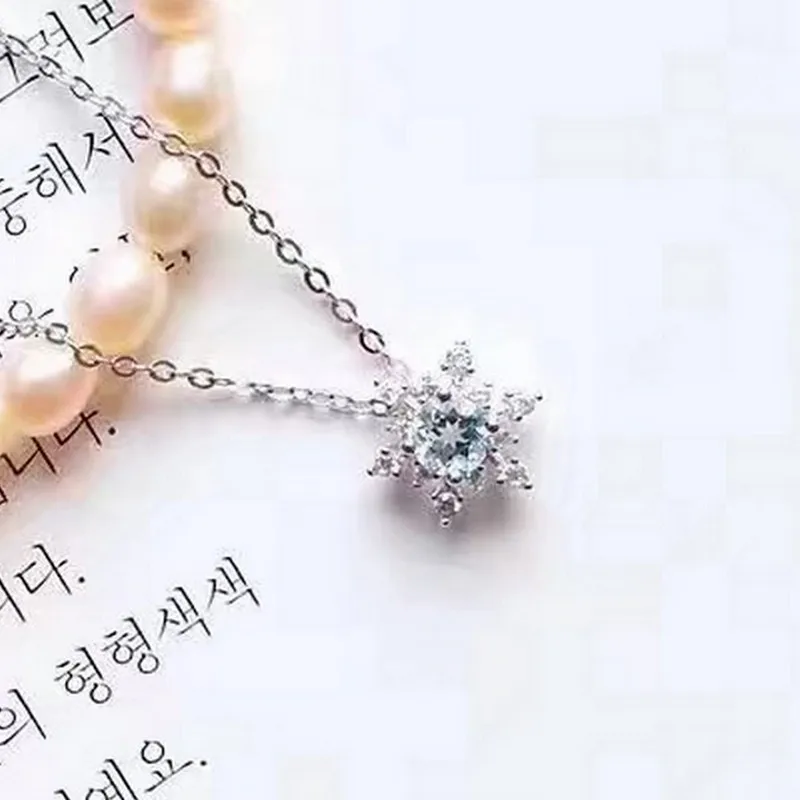 Женский ювелирный комплект из серебра 925 пробы с натуральным аквамарином|jewelry