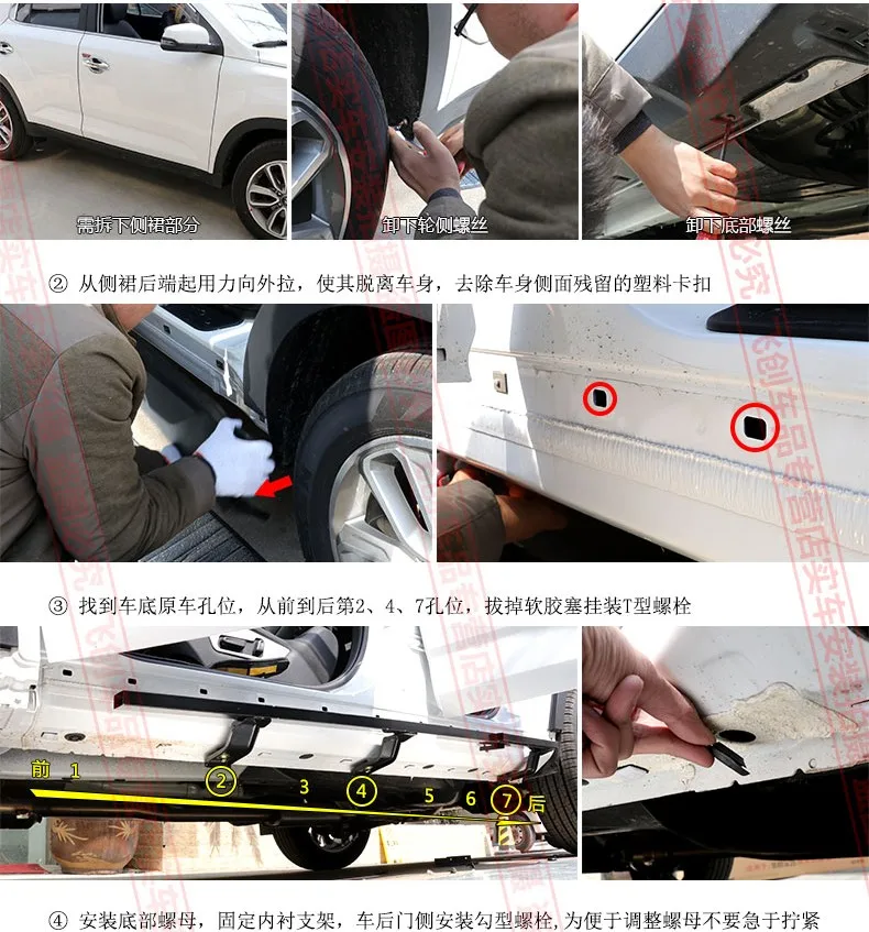 Для hyundai ix35 ходовые панели Авто Боковая ступенька бар педали Высокое качество абсолютно автомобиль Nerf бар