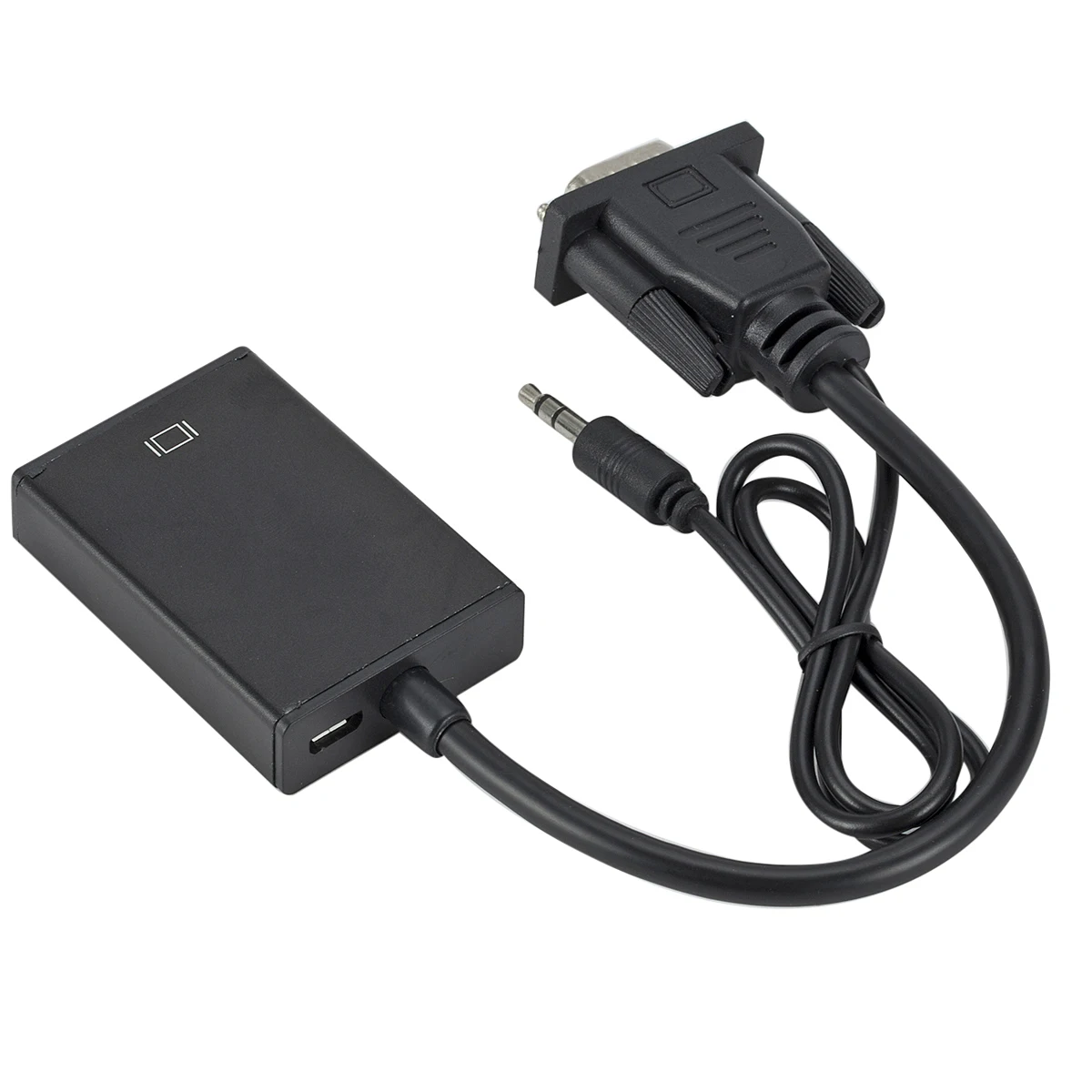 VGA Мужской к HDMI Женский конвертер Кабель-адаптер с аудио выходом 1080P VGA HDMI адаптер для ПК ноутбука к HDTV проектор r10