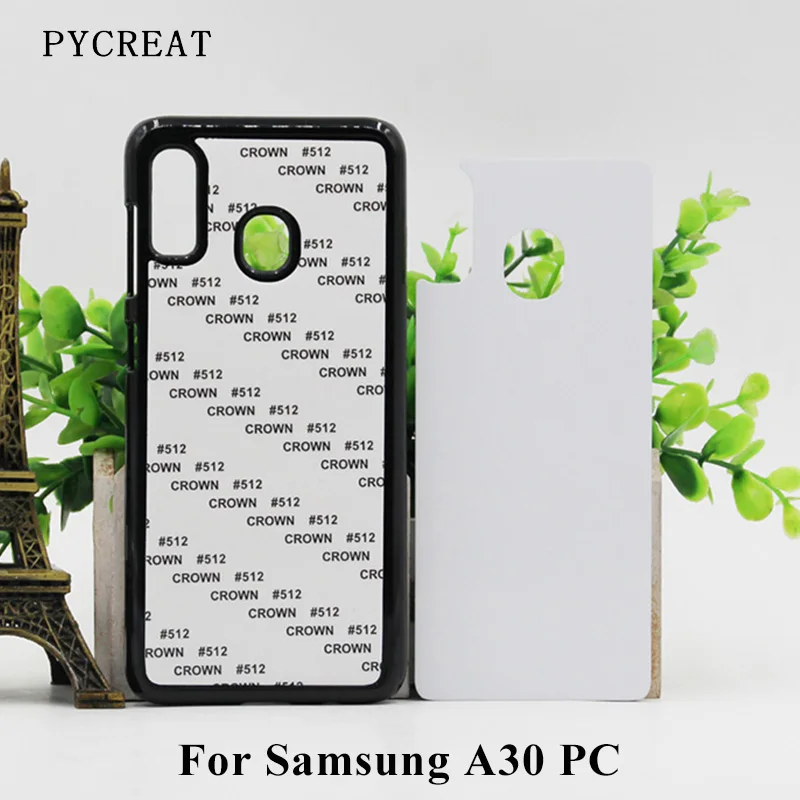 Чехол 2D из поликарбоната для Samsung Galaxy A10 A20 A40 A50 A70 жесткий пластиковый чехол с