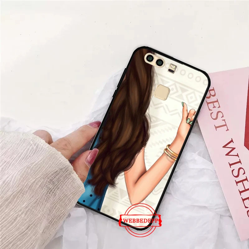 

Best Friends BFF Matching Silicone Case for Huawei P8 Lite 2015 2017 P9 2016 Mimi P10 P20 Pro P Smart 2019 P30