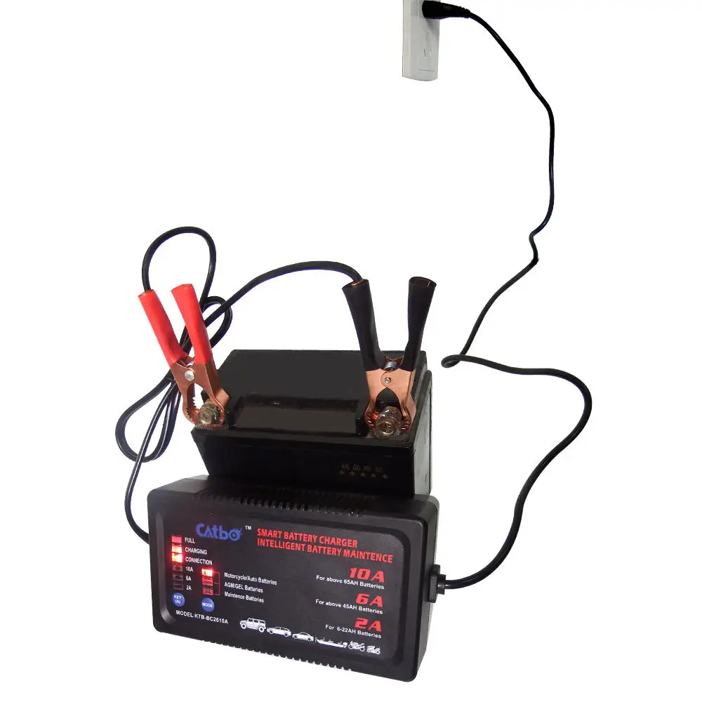 Зарядное устройство для мотоцикла CATBO 6V12v интеллектуальное зарядное 6 в