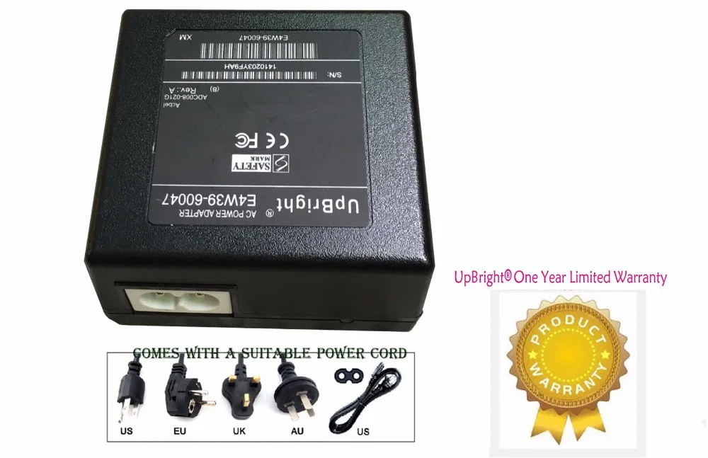UpBright Новый AC / DC адаптер для HP A9T80-60008 A9T8060008 32V/12V 468mA/166mA принтер Chicony F1 A015R001L шнур