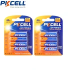 8 шт.2 упаковки, щелочные батареи AA 1,5 В LR6, первичная батарея 2A E91 AM3 MN1500, батареи превосходного качества R6P UM3 MN1500 E91