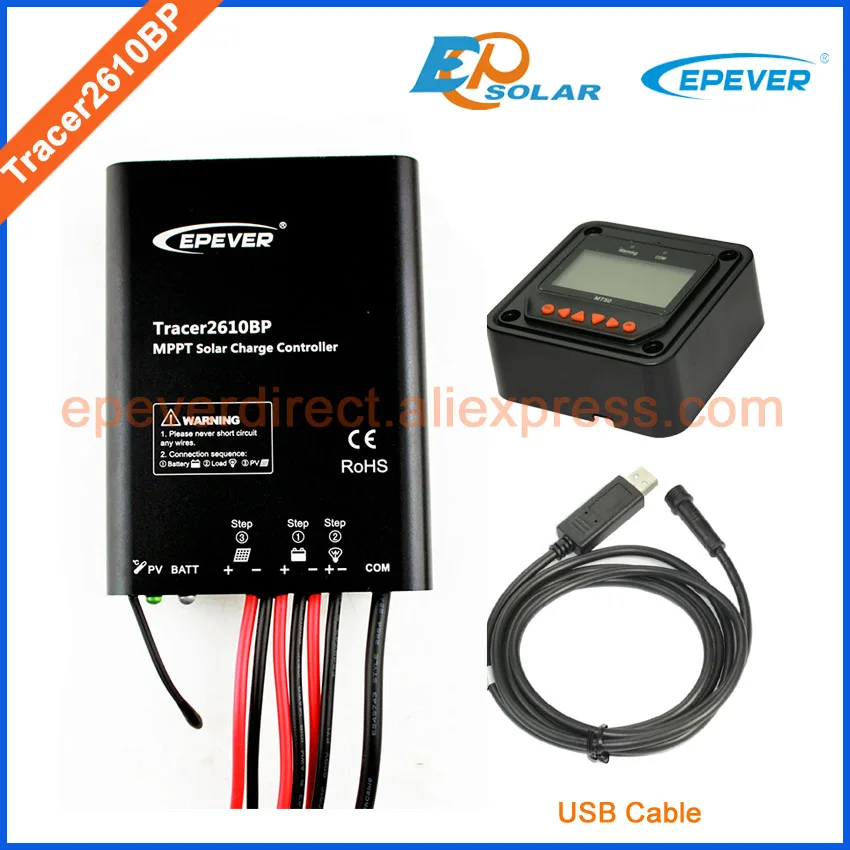 12v 10amp 10A Tracer2610BP EPEVER продукты новая серия солнечных контроллеров для 130w 24v 260w
