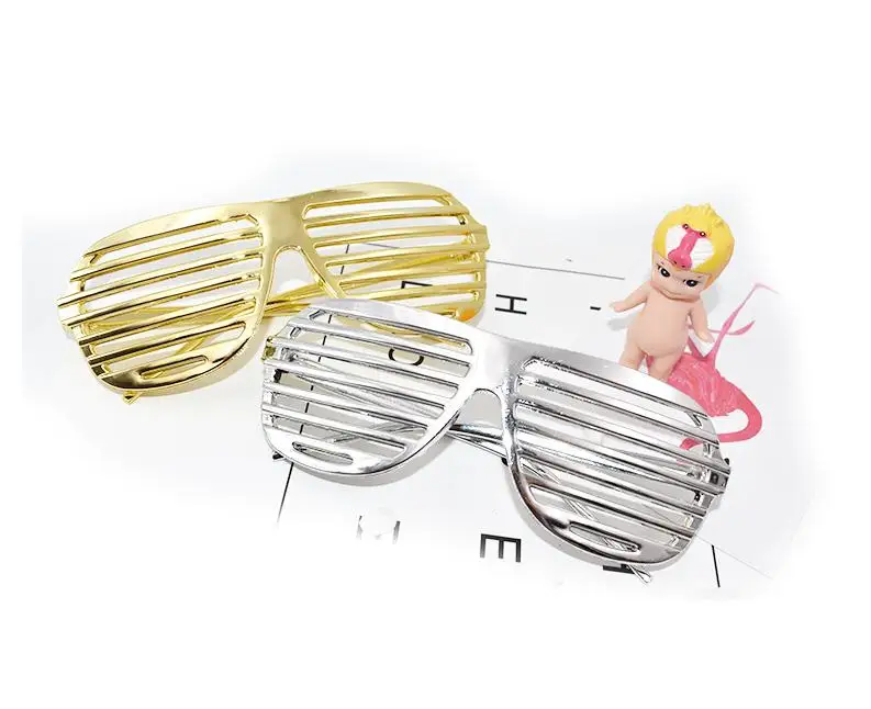 

wholesale children shutter shade glasses fashion men women eyewear party event favor concert cheer Halloween props 500pcs SN1817