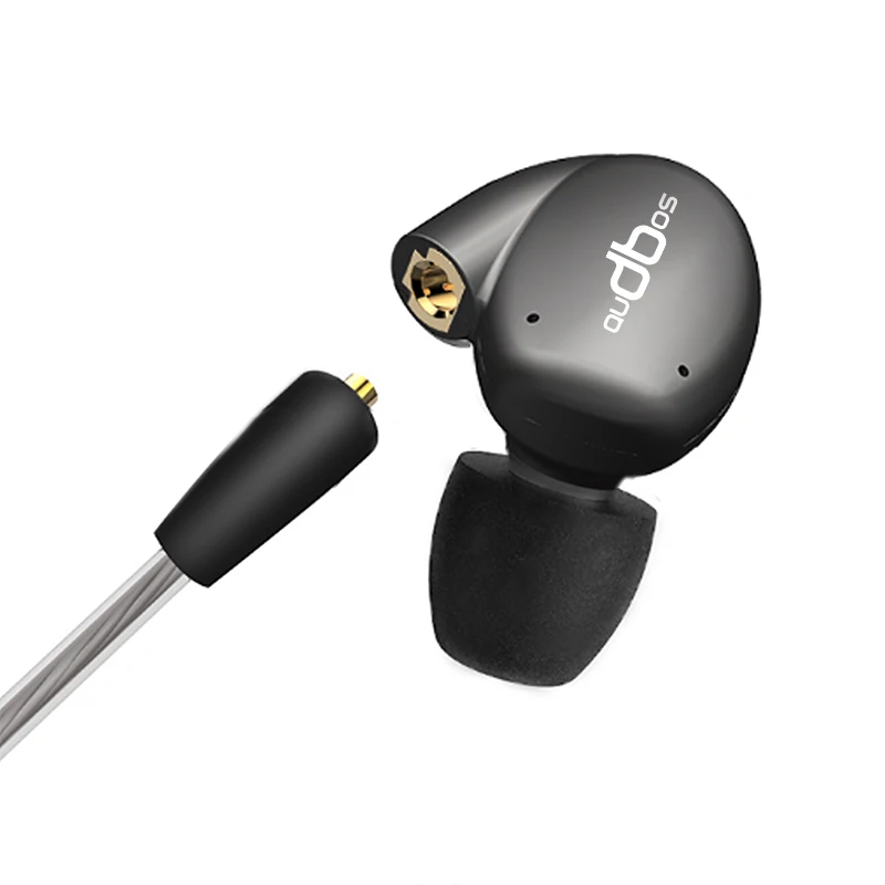 Новые наушники-вкладыши Audbos BD04 Hi-Fi 2BA гибридные с динамическими драйверами сделай