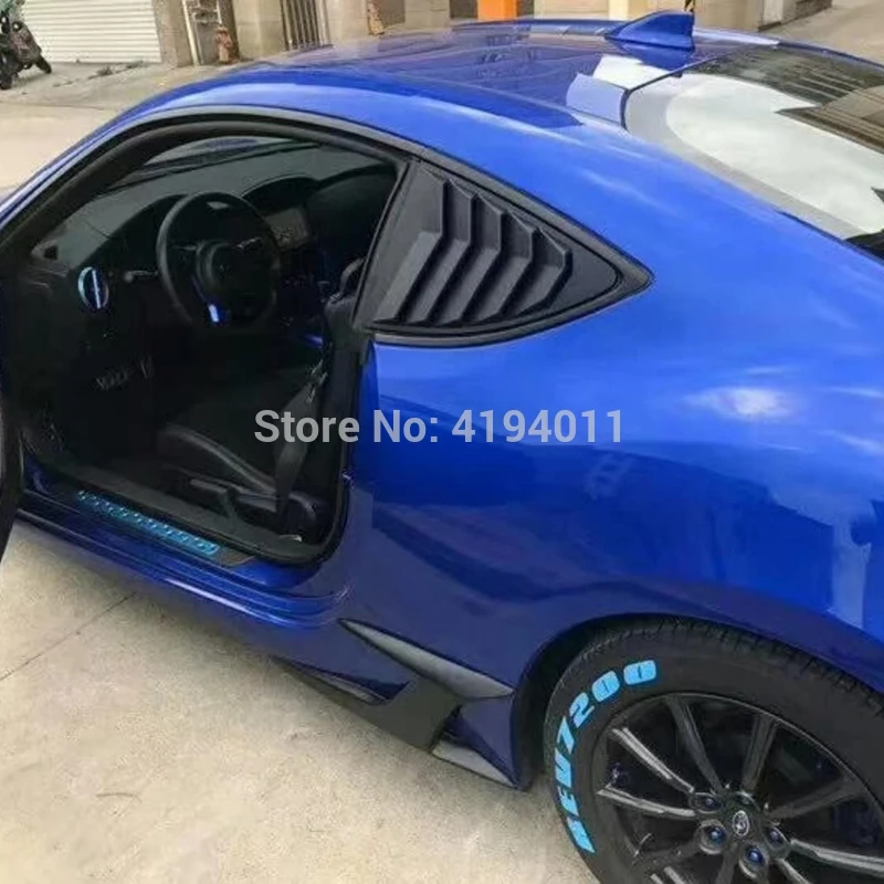 

MONTFORD Accessories For Toyota GT86 Exterior Carbon Fiber Rear Window Fender Air Vent Cover Sticker Decoration Car Styling 2Pcs