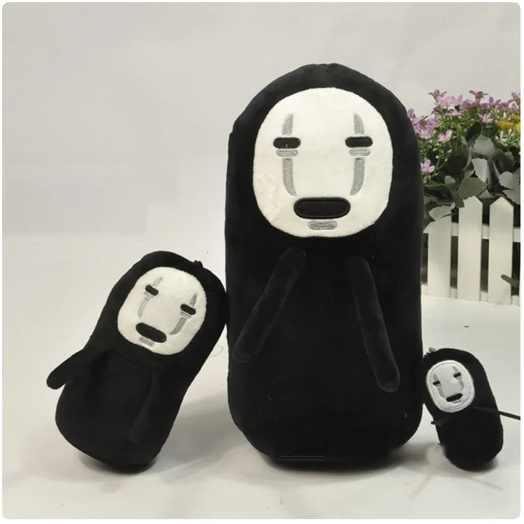 Official Studio Ghibli Spirited Away No Face Kaonashi Plush Toy 3 style | Игрушки и хобби