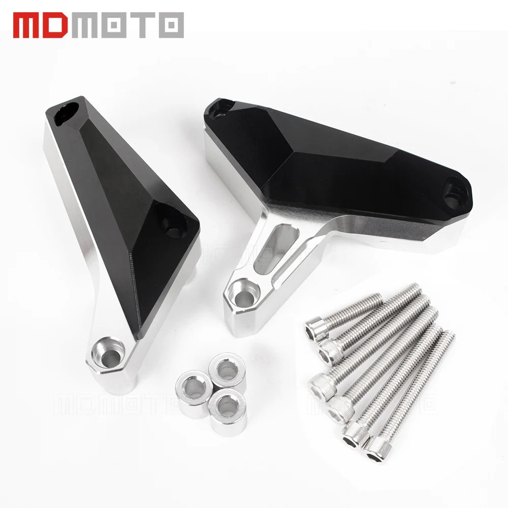 

CNC Motorcycle Engine Frame Sliders Crash Protector Guard Cover For YAMAHA MT09 FZ09 FZ-09 MT-09 Tracer MT 09 FZ 09 2014-2016