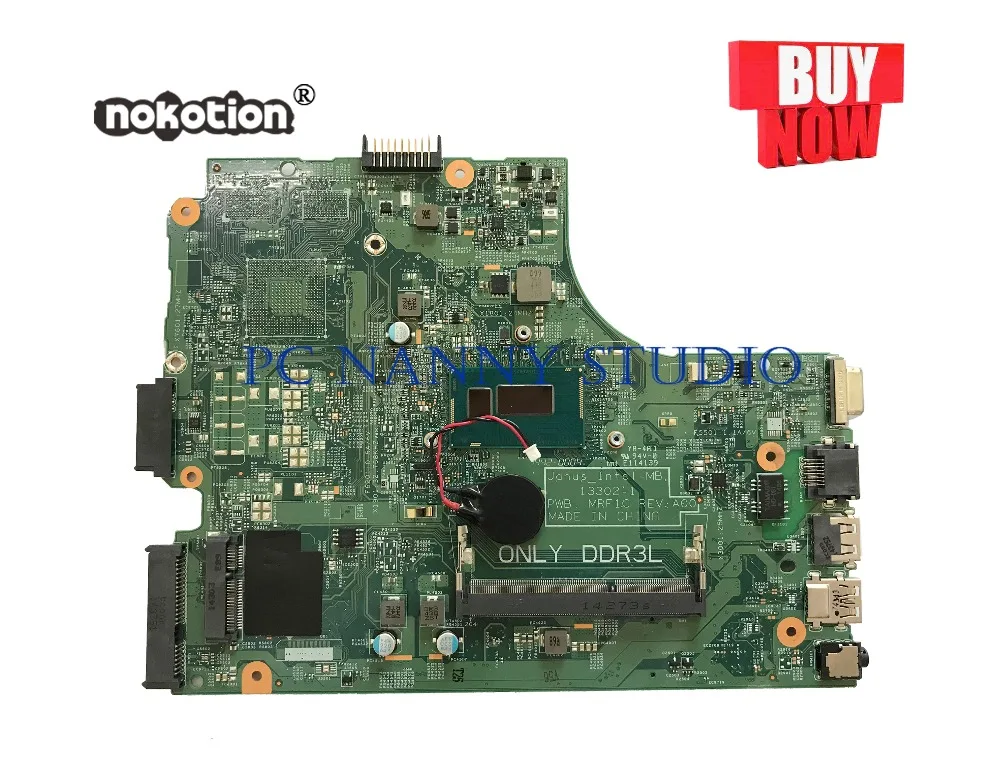 

PCNANNY 05VTW9 5VTW9 для Dell Vostro 15-3000 материнская плата для ноутбука 2957U DDR3L 13302-1 ПК материнская плата для ноутбука протестирована