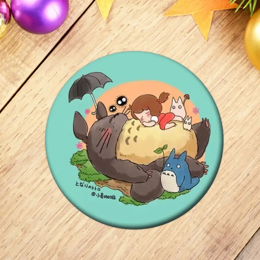 1 шт. Tonari no Totoro косплей значок брошь булавки японское аниме Mei милые Коллекционные