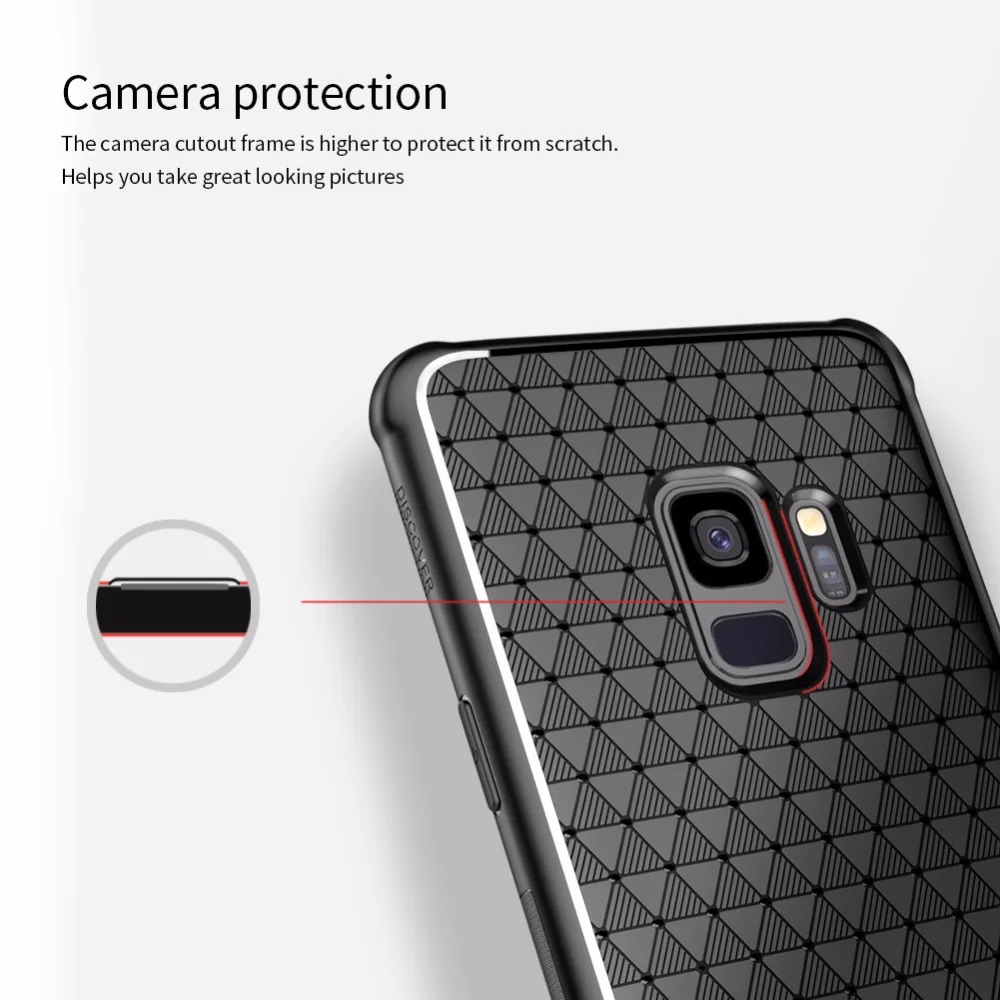 Роскошный брендовый чехол для samsung Galaxy S9/S9 Plus NILLKIN, мягкая задняя крышка из ТПУ, охлаждающий чехол для samsung Galaxy S9