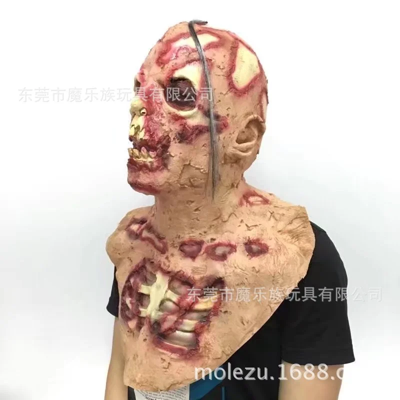 Halloween Horror biohazard demon skull mask bloody rot zombie ghosts secret rooms haunted houses props | Дом и сад