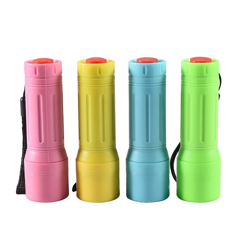 Coba led flashlight plastic torch 9*led bulbs use 3*AAA battery 800lm mini lamp portable floodlight camp night lights lantern
