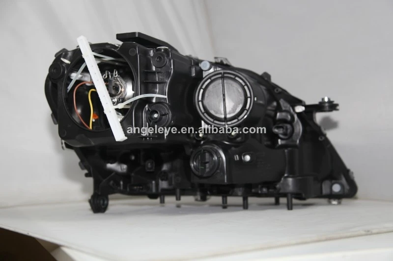 Для Mercedes-Benz W164 ML280 ML320 ML350 светодиодный головной светильник 2005-2008 года с желтым отражателем TYC