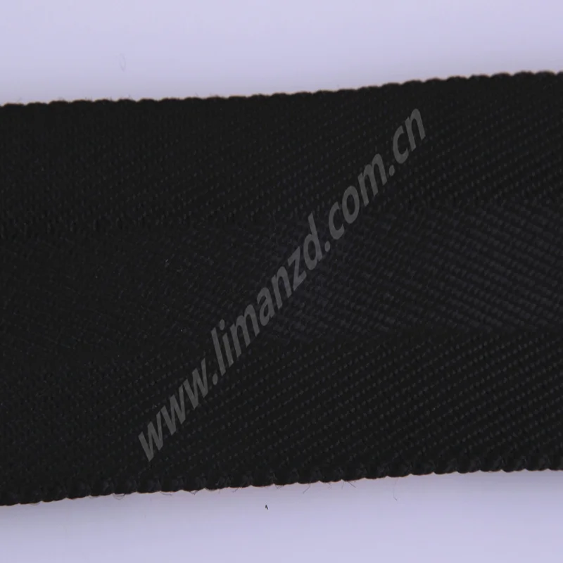 

in stock heavy safety belt webing black fake nylon 1.5"