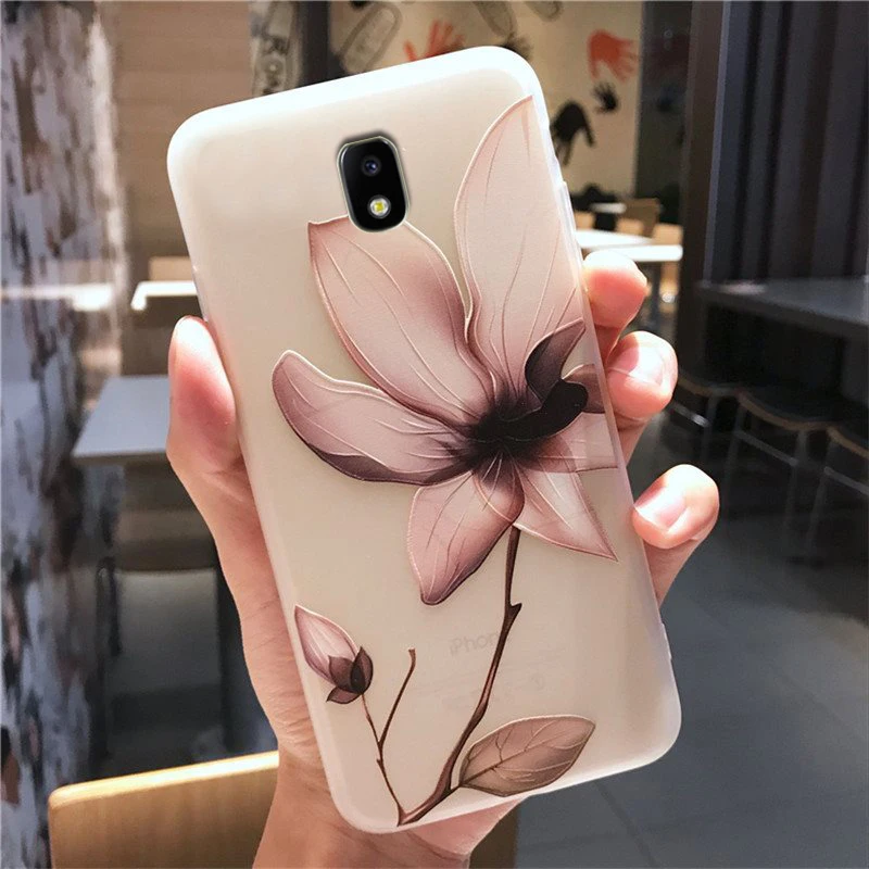Чехол для samsung Galaxy J7 Pro 2017 J730 силиконовый мягкий роскошный 3d милый Оригинальный