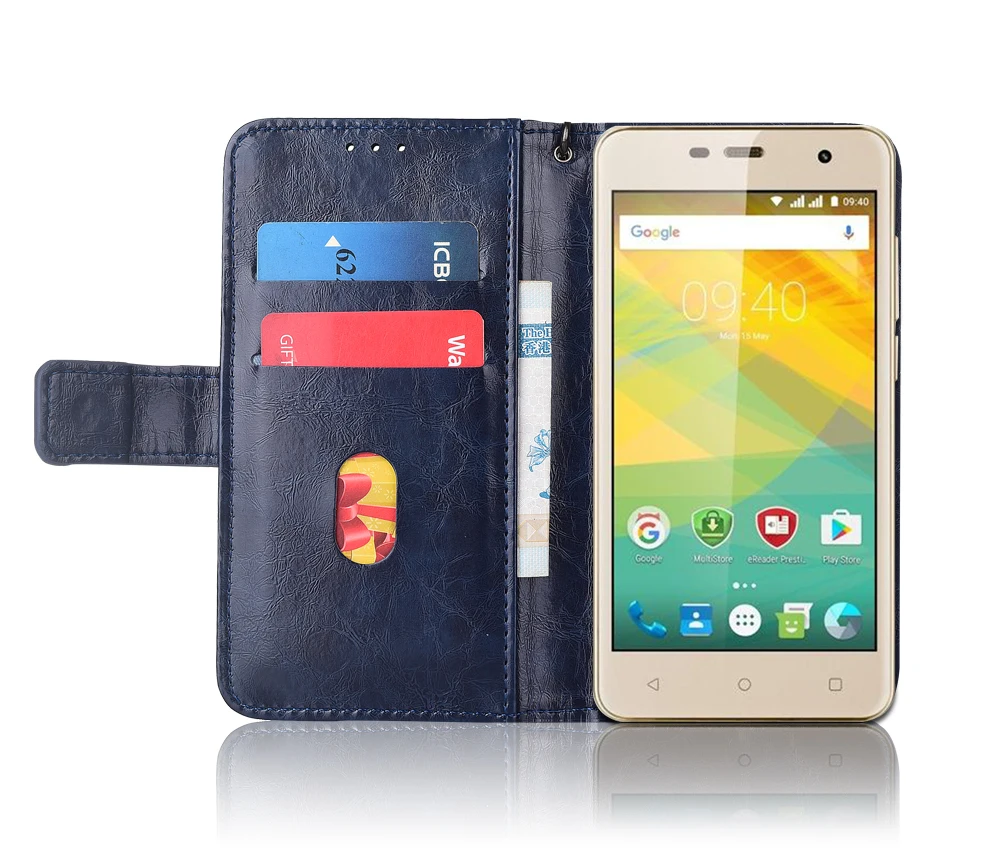 Кожаный чехол книжка для Prestigio Muze G3 LTE PSP3511 Fundas с цветочным принтом 100% специальный