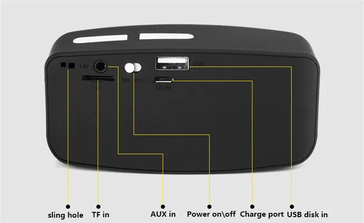Оптовая продажа Беспроводная портативная мини Колонка Bluetooth музыкальная