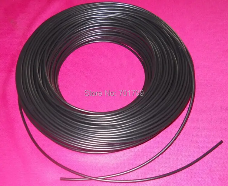 Оптическое волокно покрытое Черной Оболочкой внутренний диаметр 5 мм (наружный 7