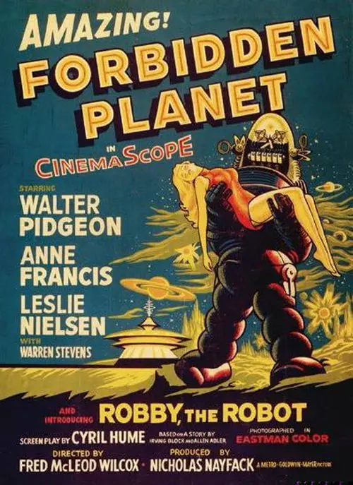 Sci Fi Science Forbidden Planet Alien Классическая Ретро винтажная декоративная крафт бумага DIY