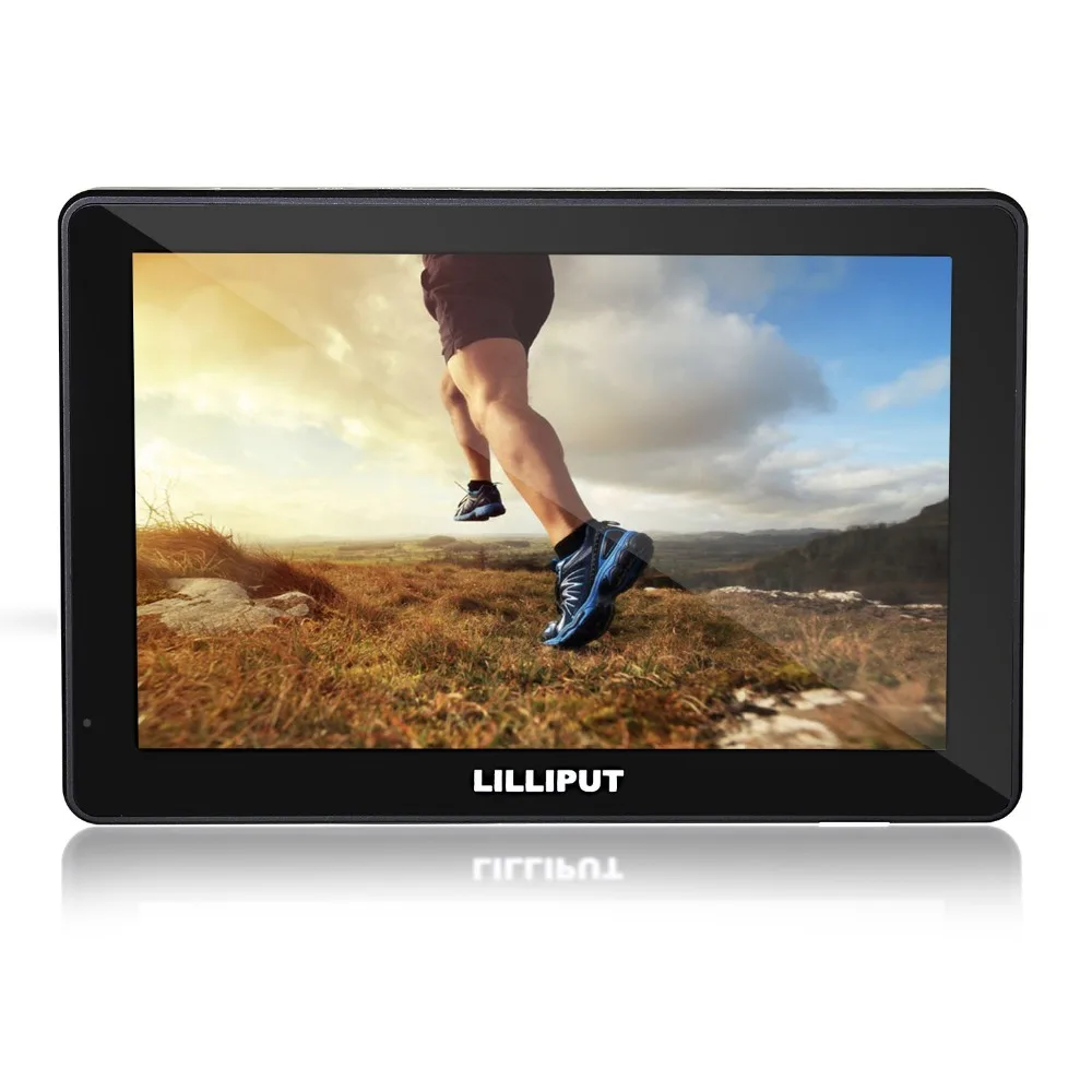 Lilliput MoPro7 DSLR камера со встроенным аккумулятором HDMI AV вход специфический монитор для sony Canon Nikon GoPro Hero 3+ 4 для BMPCC
