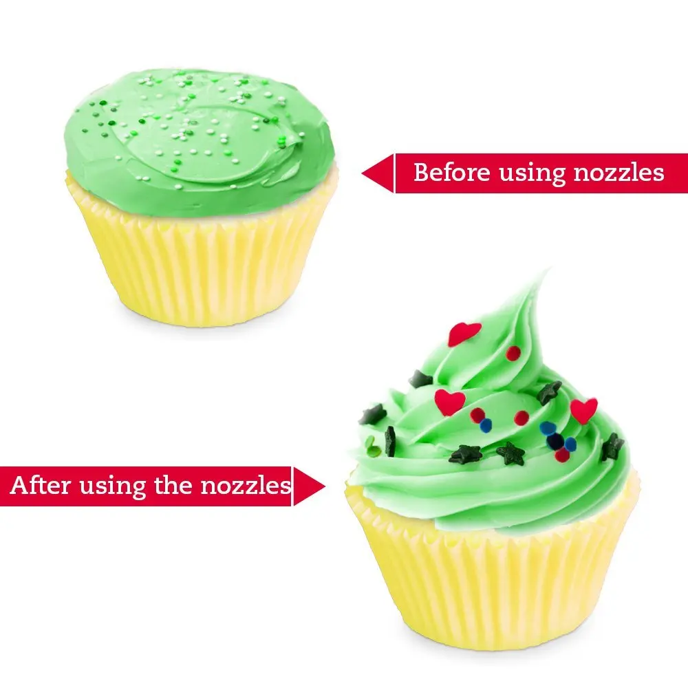 Аксессуары для украшения тортов насадки глазировки Набор насадок сахар ручная