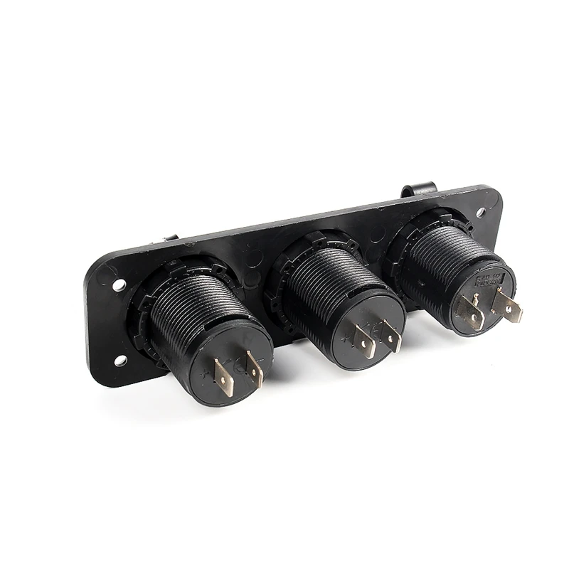 Автомобиль Зарядное устройство мотоцикл разъем USB адаптер + Цифровой вольтметр