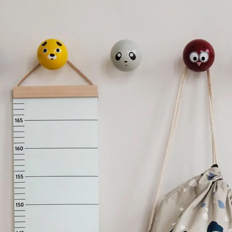 

Decorative Height Growth Chart Hanging Wood Frame Fabric Canvas Height Measurement Ruler For Children Height Record
