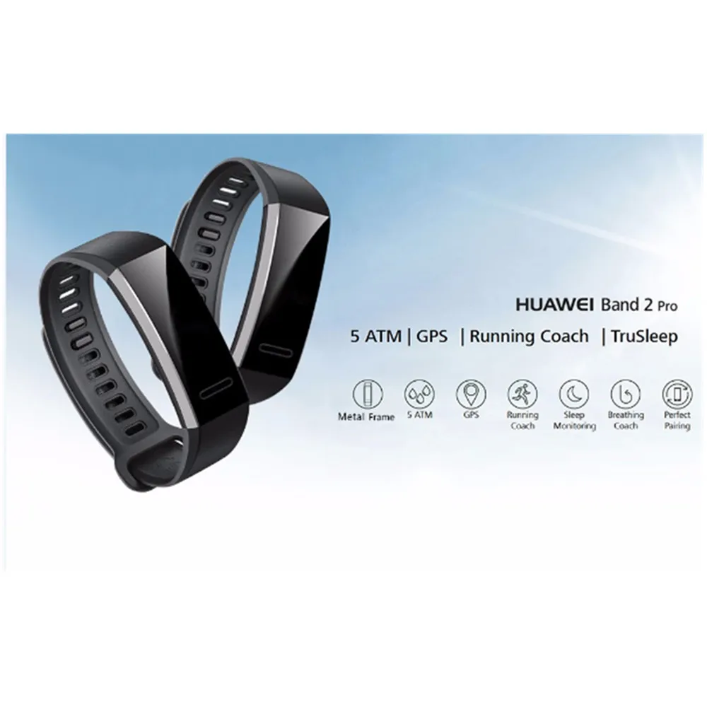 Huawei Band 2 Pro браслет gps спортивный смарт PMOLED экран монитор сердечного ритма сна