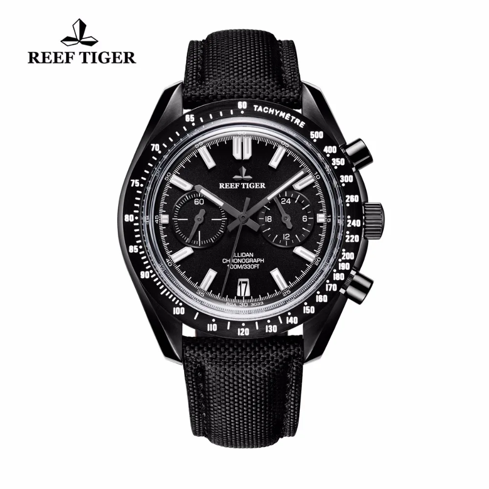 Новинка 2021 дизайнерские спортивные часы Reef Tiger/RT с хронографом мужские супер