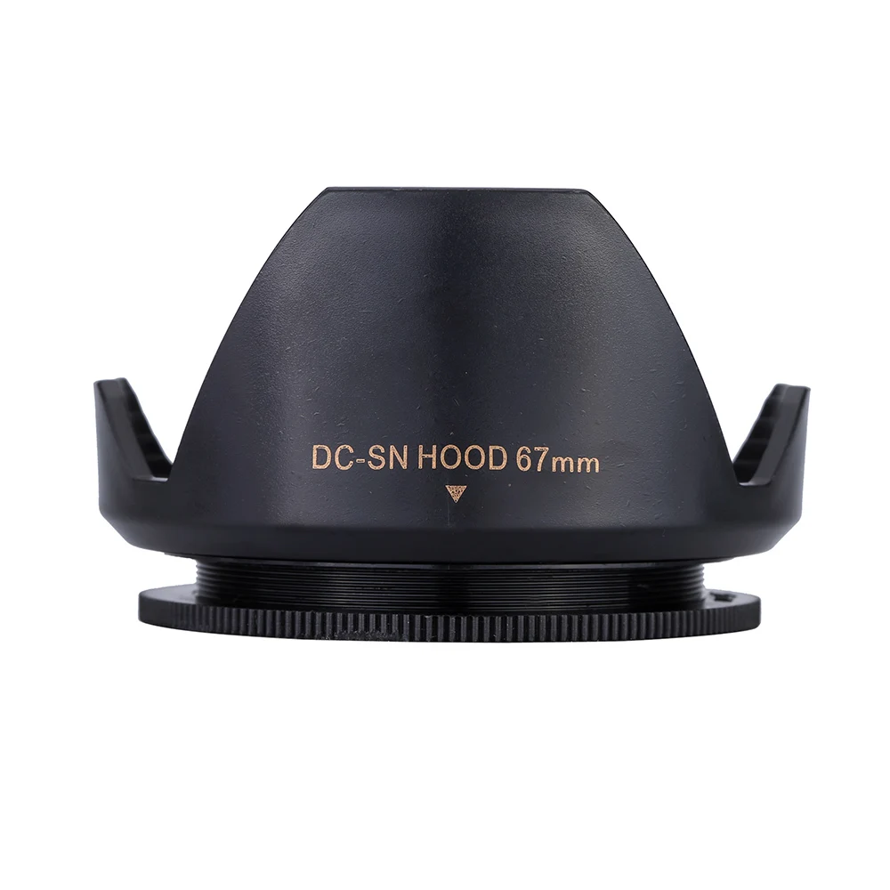 Бленда для объектива камеры высокого качества пластиковая винтовая бленда в