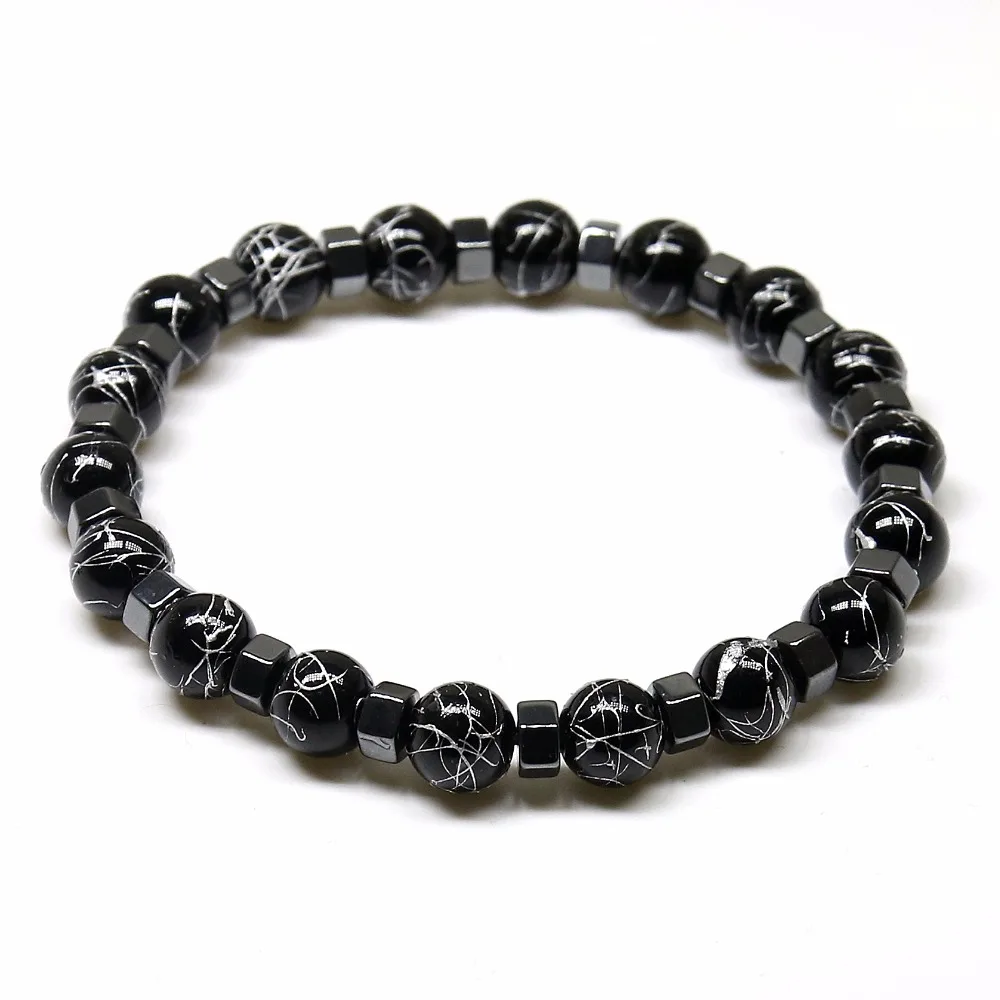 Браслет Из Натурального Гематита тигровый глаз для мужчин |