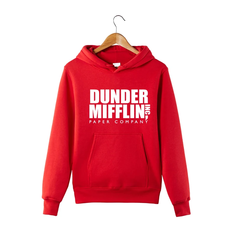 Толстовка с капюшоном Dunder Mifflin бумажная компания пуловер толстовка свитер |