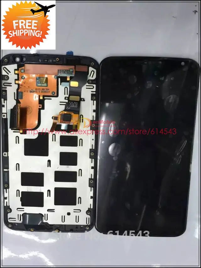 Tested FOR Motorola MOTO Google Nexus 6 XT1100 XT1103 LCD Display Digitizer Touch Screen panel Assembly + Frame replacement 1pc | Мобильные
