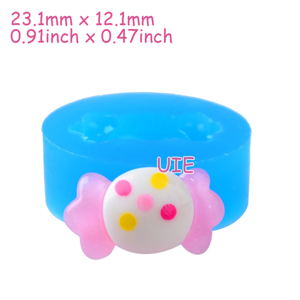 KYL009U Bow Tie Candy Silicone Mold Bowtie Kawaii Deco Sweets Polymer Clay Jewelry Charms Cabochon Resin | Дом и сад