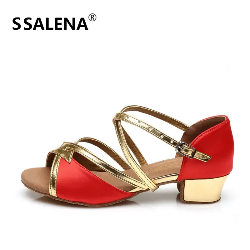 Детская профессиональная обувь для латинских танцев девочек женские кроссовки с открытым носком сальсы и