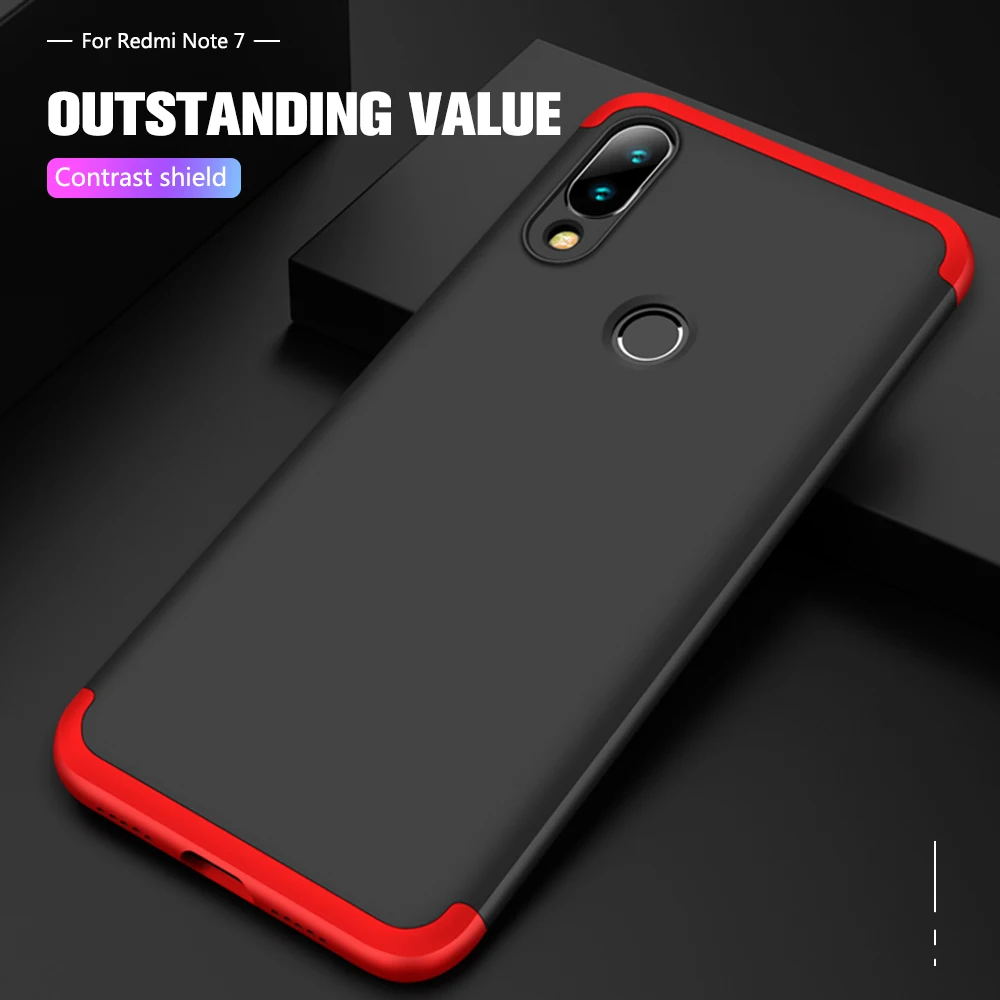 Чехол с полной защитой для Redmi Note 7 жесткий чехол из поликарбоната Xiomi Xiaomi 6 5 Pro |