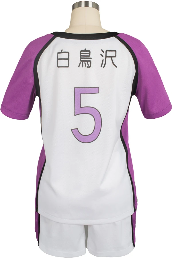 Новинка 2017 костюм для косплея Haikyu Haikyuu Shiratorizawa Академия Satori Tendo No.14 униформа аниме